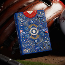 Žaidimo kortos - Theory11 Los Angeles Dodgers 52 kortų kaladė mėlyna, auksinė, raudona