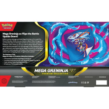 Kolekcinio kortų žaidimo papildymo pakelis - Pokémon Mega Greninja ex Premium Collection Set Kolekcinio kortų žaidimo papildymo pakelis - Pokémon Mega Greninja ex Premium Collection Set