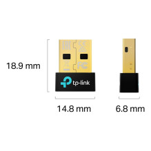Bluetooth adapteris - TP-Link UB600 Bluetooth 6.0 USB juodas