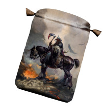 Taro kortų krepšelis - Lo Scarabeo Frazetta satininis kortų dėklas, įvairiaspalvis