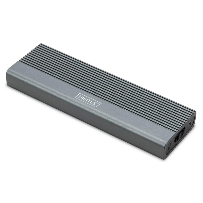 DIGITUS ārējais USB NVMe cietā diska korpuss - 10Gbps USB3.1 Gen2 alumīnijs bezinstrumentu montāža