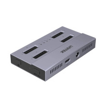UNITEK USB4 4-bāzes M.2 SSD...
