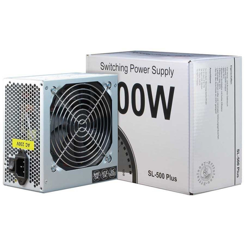 Inter-Tech IT-SL500 12CM PLUS Active PFC 500W