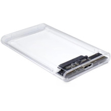 HDD Case Argus GD-25000, USB 3.0, transparent