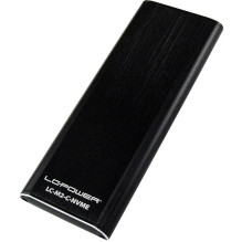 Ārējais SSD korpuss LC-Power LC-M2-C-NVME Melns M.2