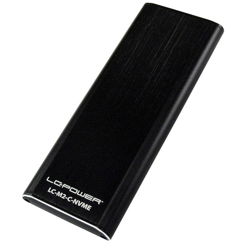 Ārējais SSD korpuss LC-Power LC-M2-C-NVME Melns M.2