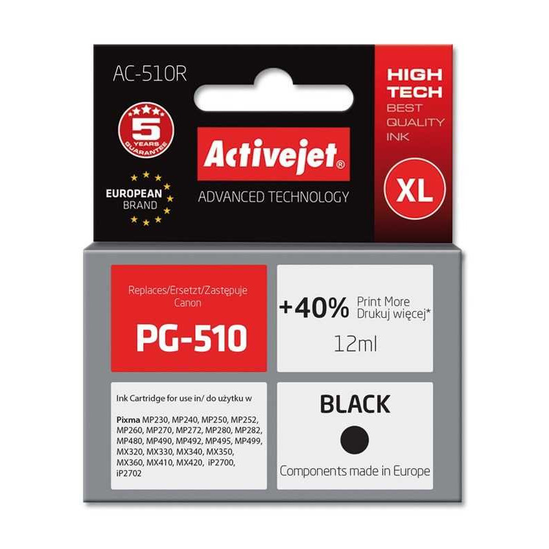 ActiveJet PG-510 Black Alternative