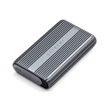 Satechi USB4 NVMe SSD Pro korpuss - 40 Gbit / s, pelēks caurspīdīgs