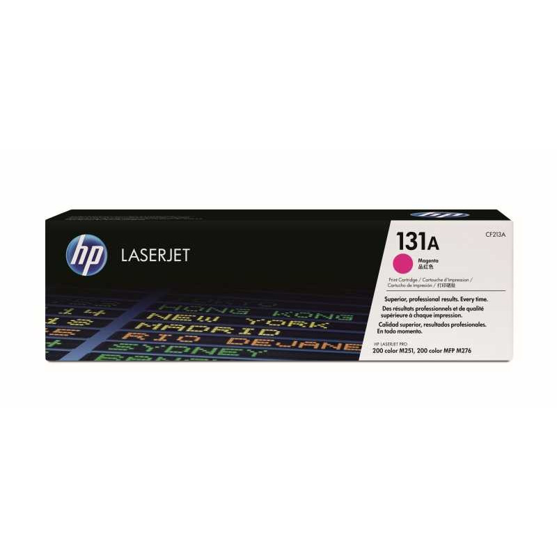 HP CF213A Nr. 131A rausvai raudona