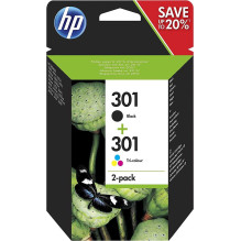 HP N9J72AE N.301 Black + No.301 (3-цветный)