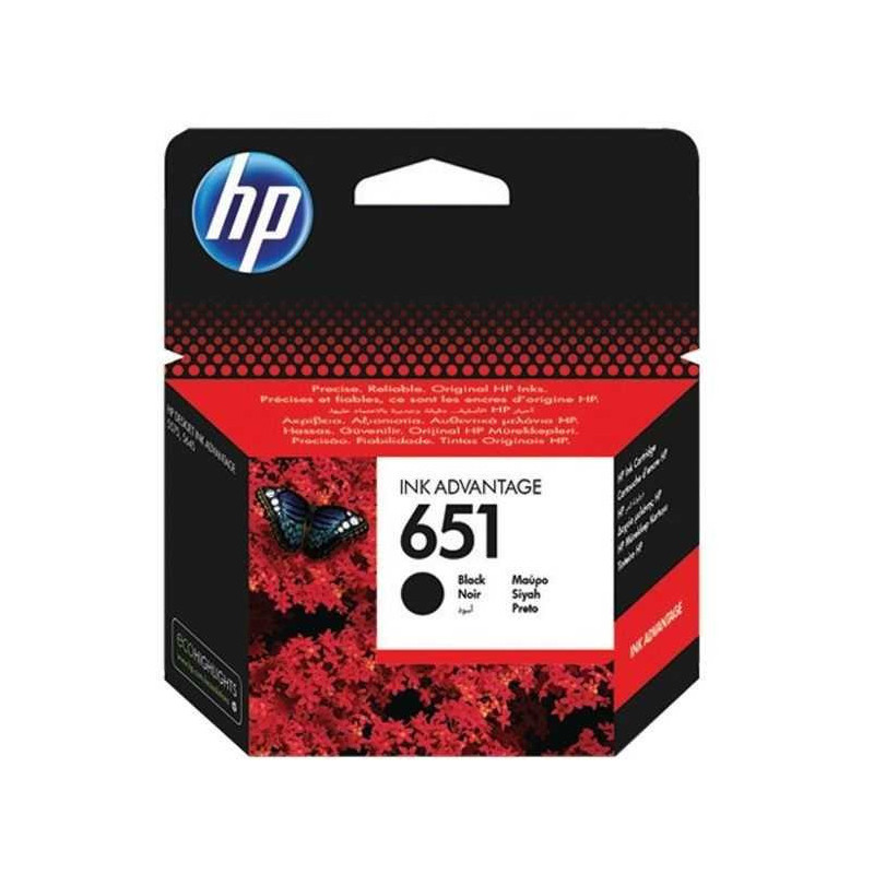 HP C2P10AE Nr. 651 juodas