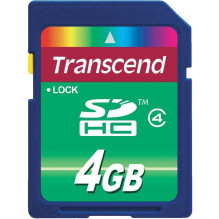 Transcend 4GB SDHC Card...