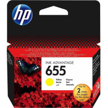 HP No.655 CZ112AE BHK Yellow