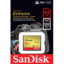Sandisk Extreme CF 64GB...