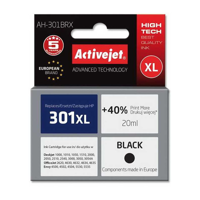 ActiveJet CH563EE 20ml Black Alternative