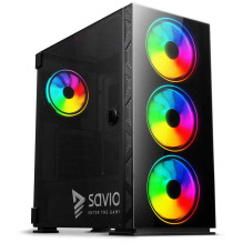 Savio Prime X1 ARGB Glass...