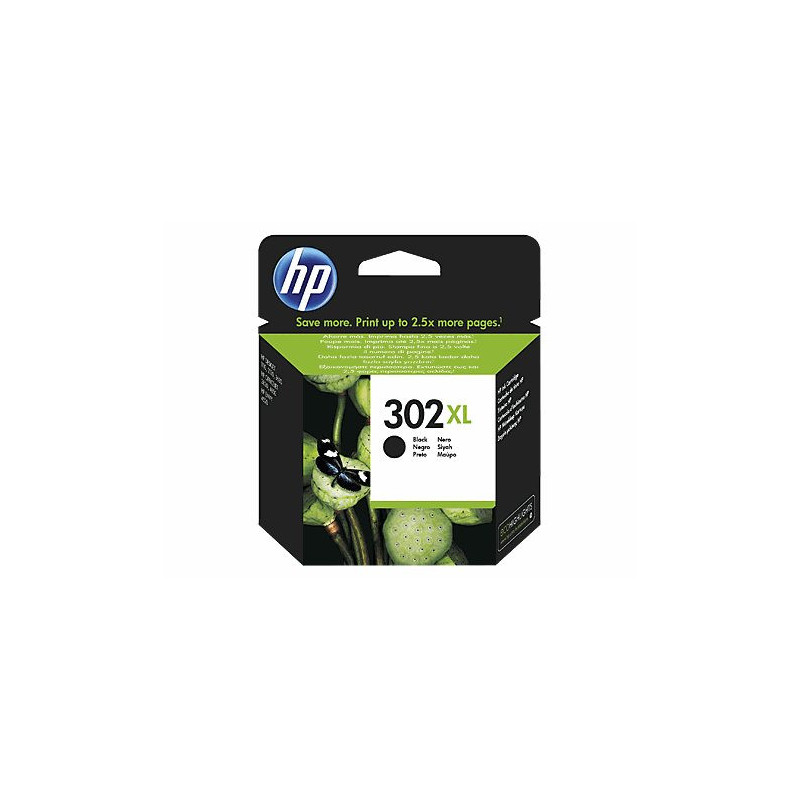 HP No. 302XL Black F6U68AE