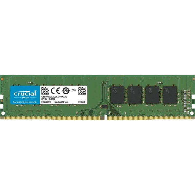 Crucial 8GB DDR4 3200MHz UDIMM CT8G4DFRA32A
