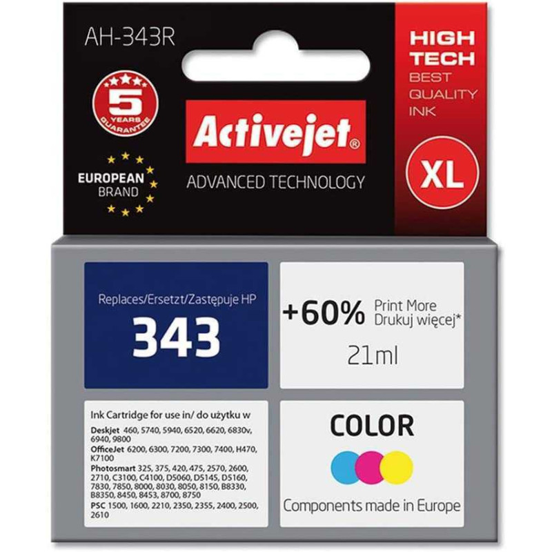 ActiveJet C8766EE Trispalvė alternatyva