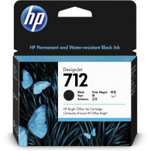 HP 712 80ml Black 3ED71A