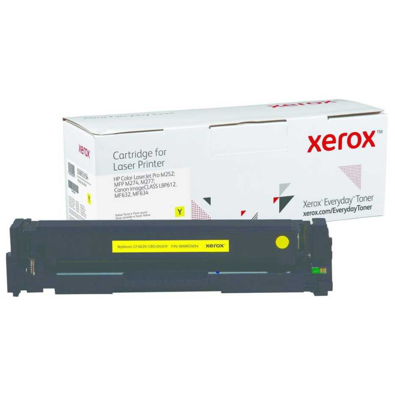 Xerox CF402X, geltona alternatyva