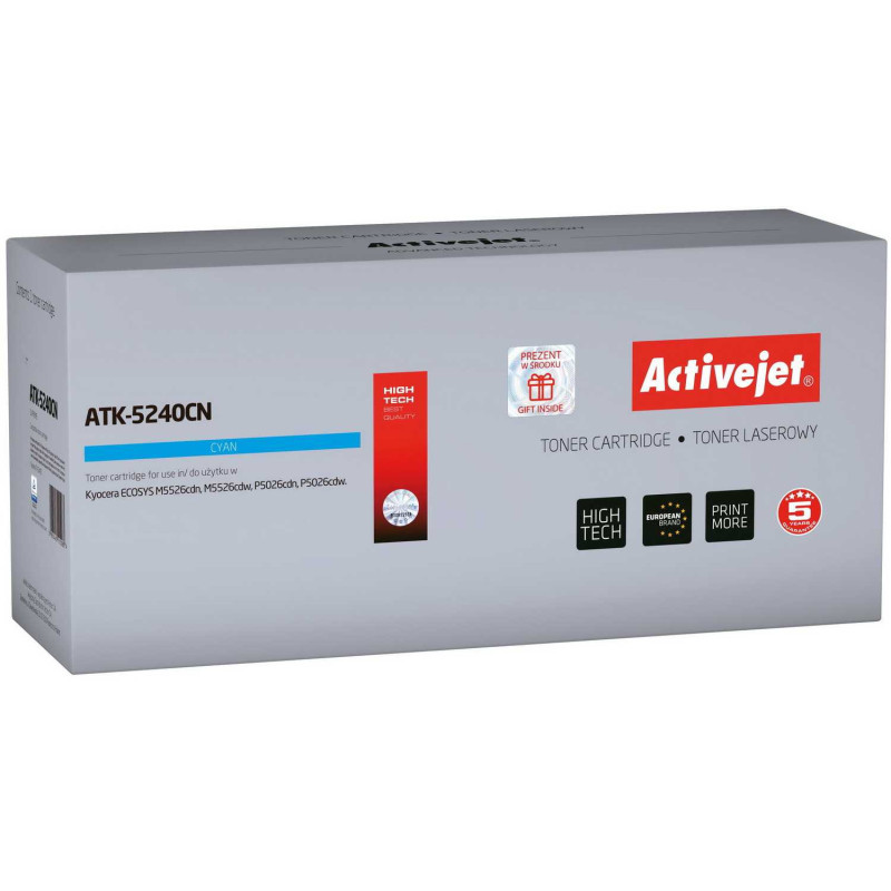 „ActiveJet ATK-5240CN“ žydras rašalo kasetė