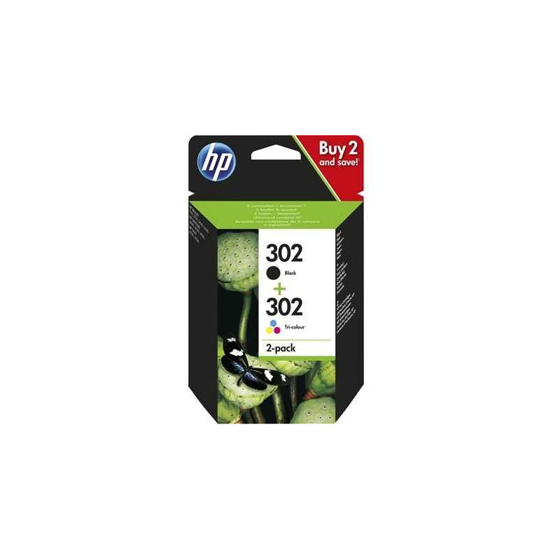 HP HP 302 Ink Cartridge Combo 2-Pack
