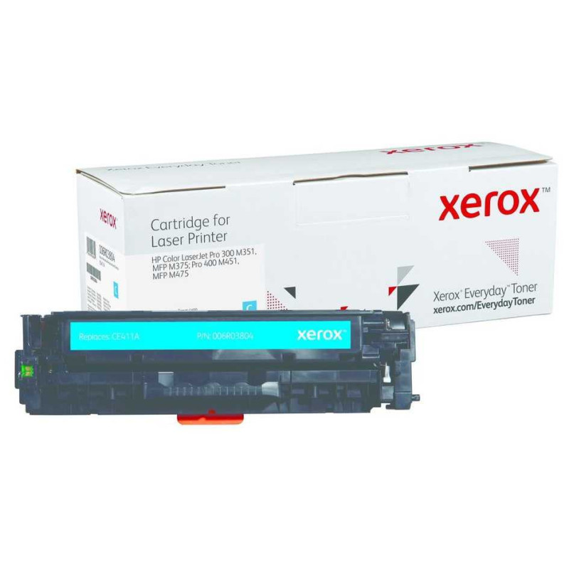 „Xerox CE411A“ žydro spalvos alternatyva
