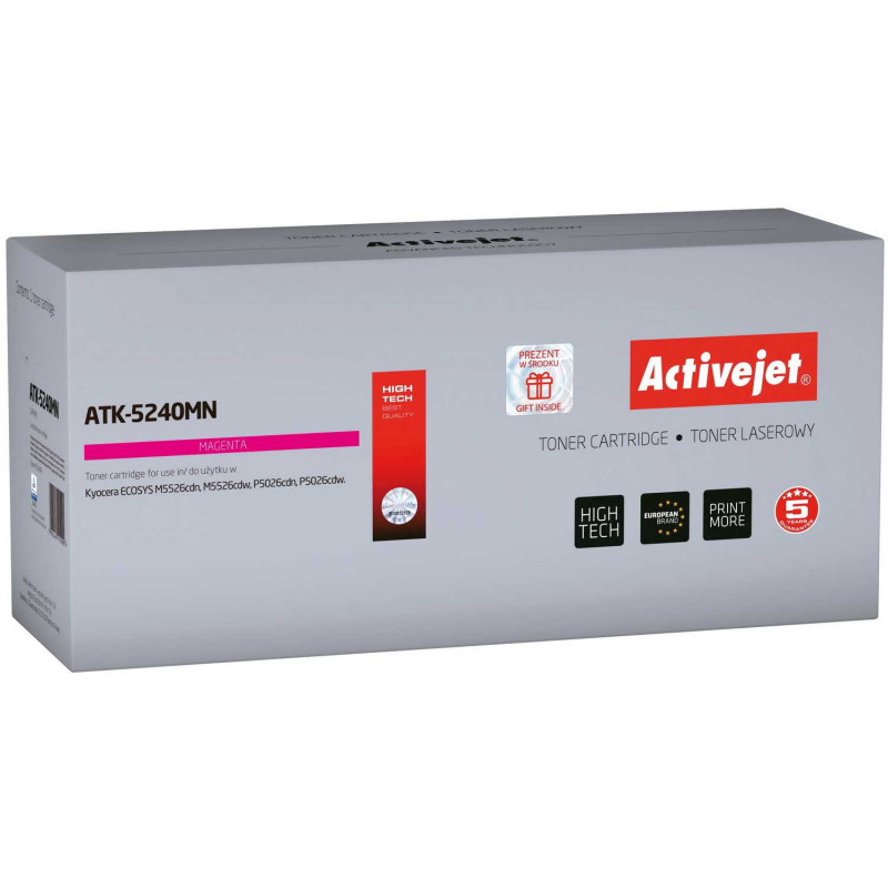 „ActiveJet ATK-5240MN“ rausvai raudonas
