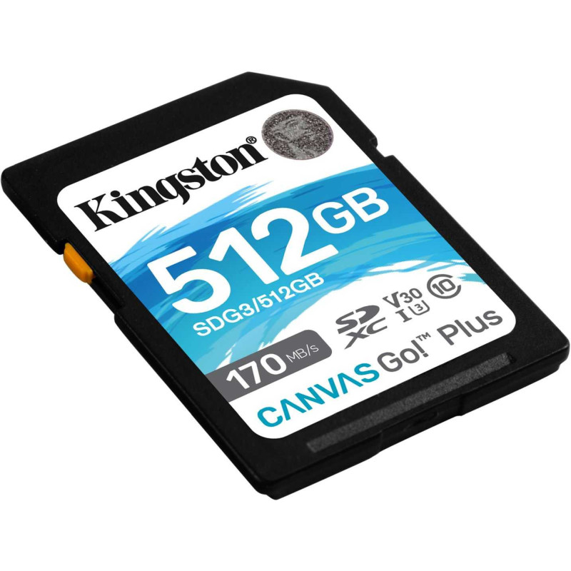 Kingston SDXC 512GB Class 10 UHS-I SDG3 / 512GB