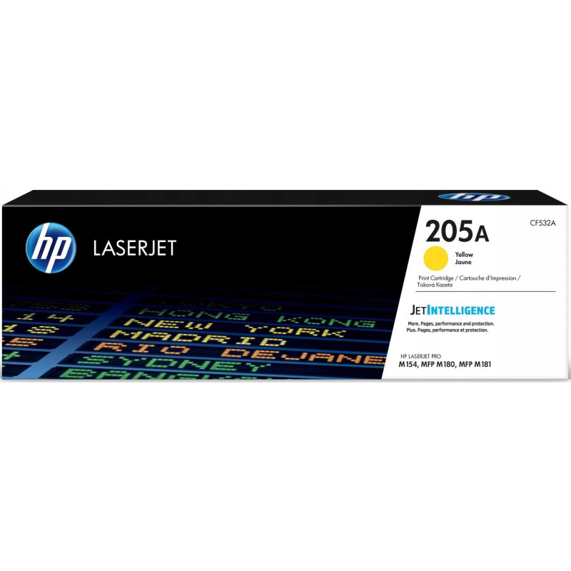HP Nr. 205A CF532A geltona