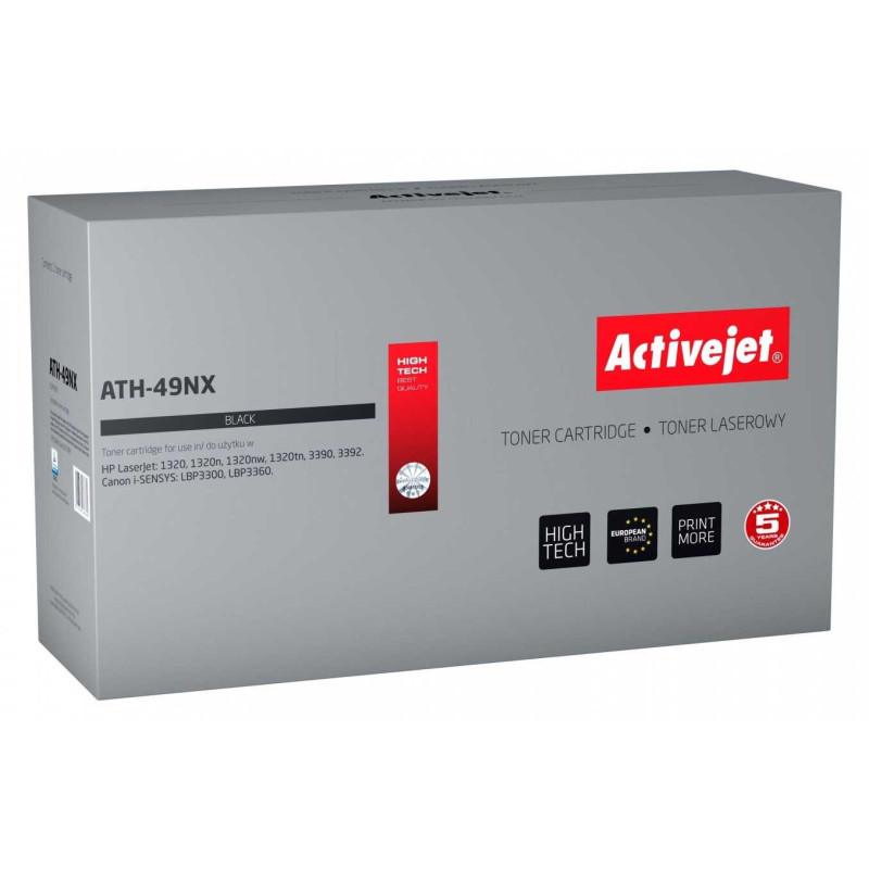 ActiveJet ATH-49NX Juoda