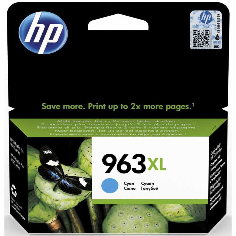 HP No. 963XL Cyan 3JA27AE BGX