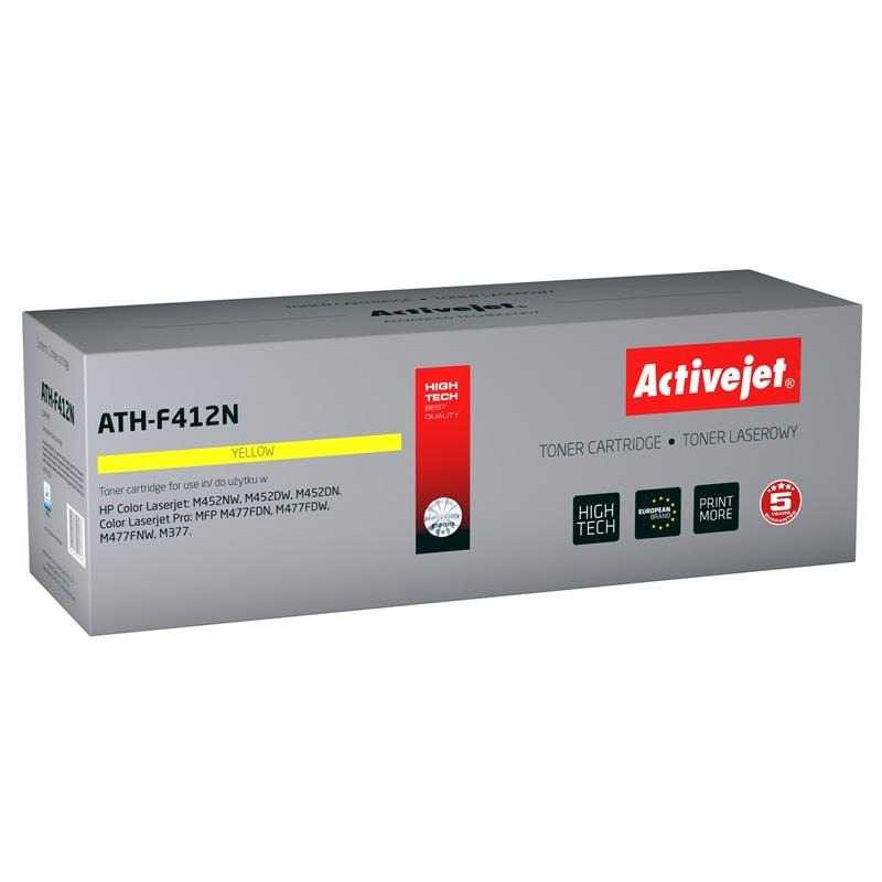ActiveJet ATH-F412N Geltona