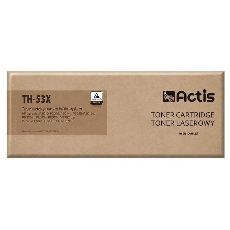 Actis Q7553X / CRG-715H Juoda alternatyva