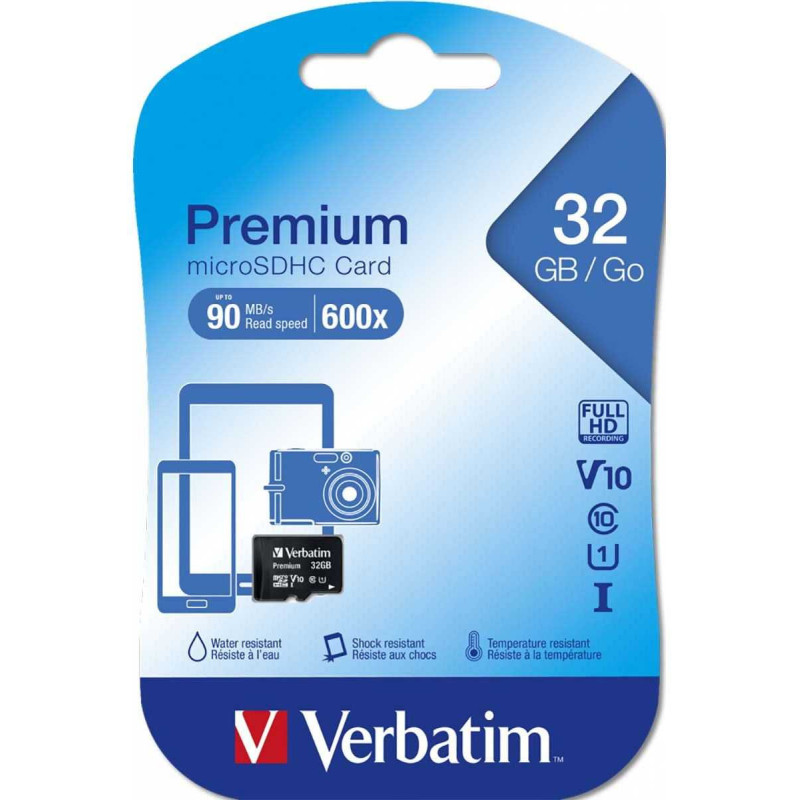 Verbatim V44013 / 32GB Micro SDHC Class 10