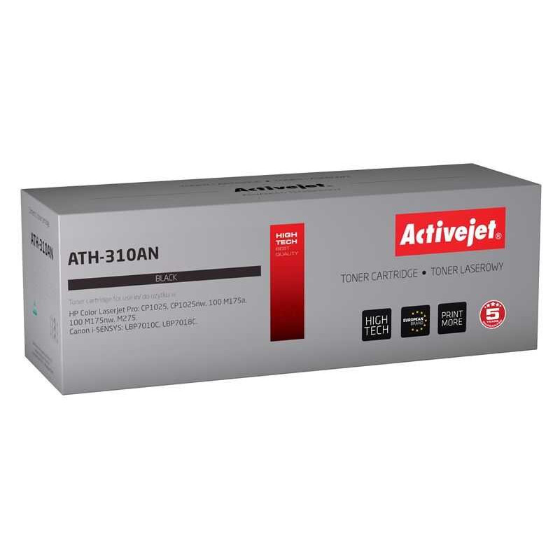 ActiveJet CE310A CRG-729B Black Alternative