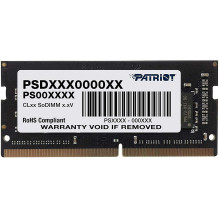 Patriot Black 8GB DDR4 3200MHz SO-DIMM SBPAT4G08SIGN09 operatyvioji atmintis