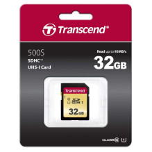 Transcend 500S / 32GB SDHC...