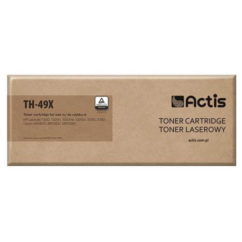 Actis Q5949X / CRG- 715H Juoda alternatyva