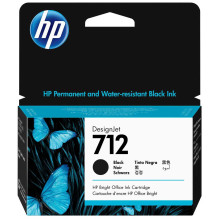HP 712 (3ED70A) Black