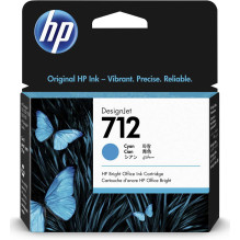 HP 712 29 ml žydra rašalo...