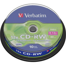 Verbatim CD-RW 700MB 8-12x...
