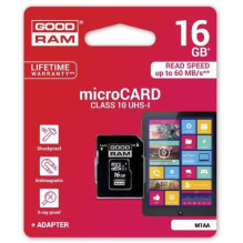 Goodram micro SDHC 16GB...