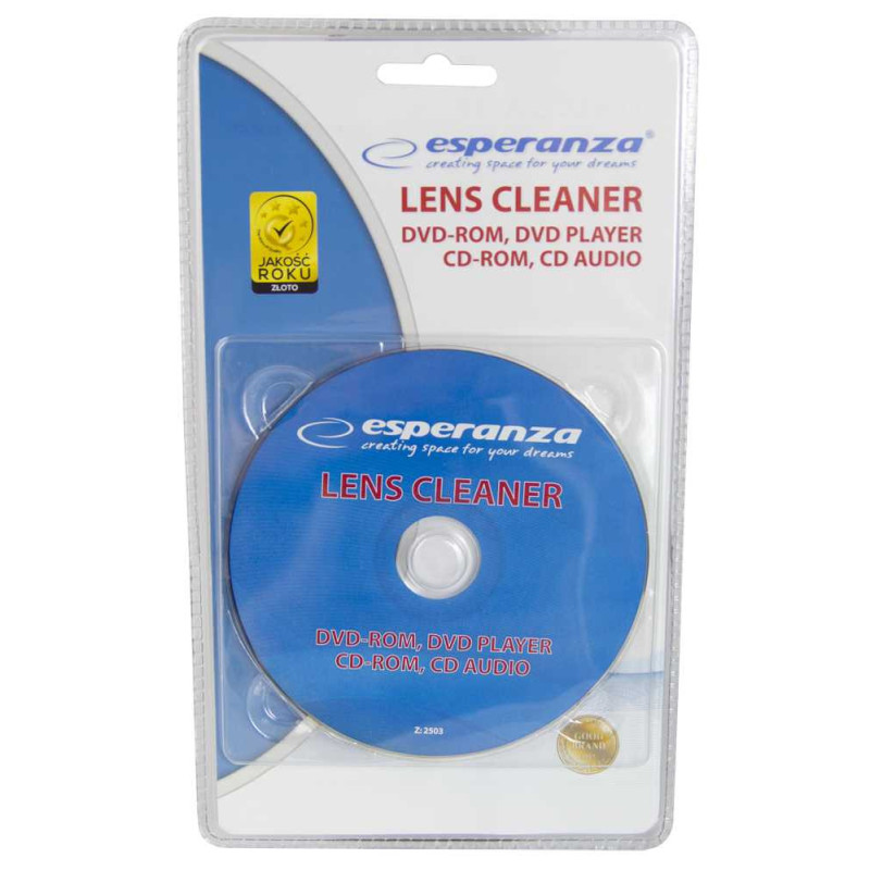 Esperanza ES123 CD Lens Cleaner CD / DVD / BR