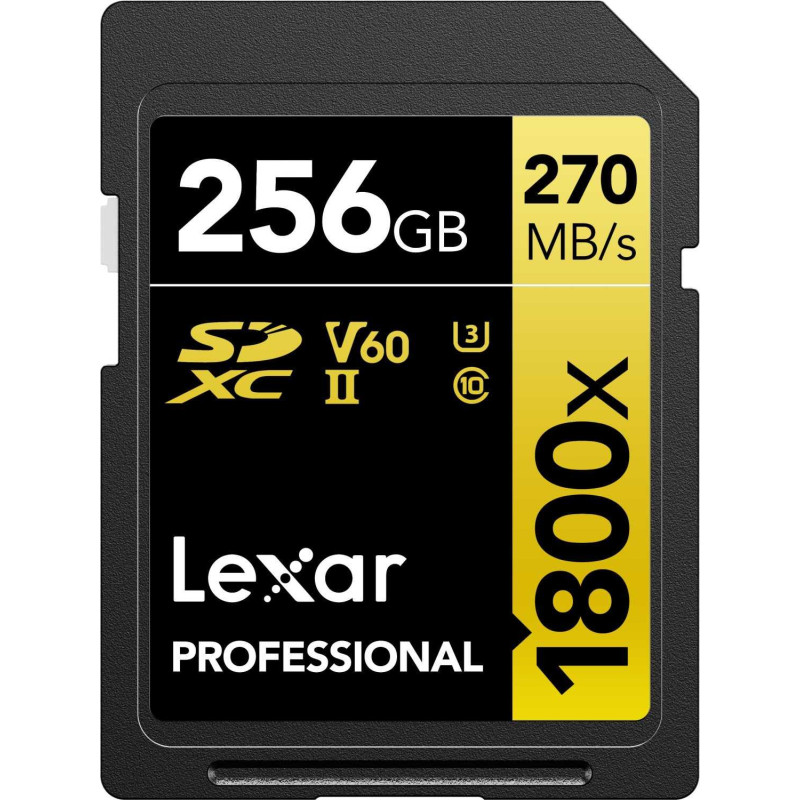 Lexar SDXC 256GB 10 klasės LSD1800256G-BNNNG