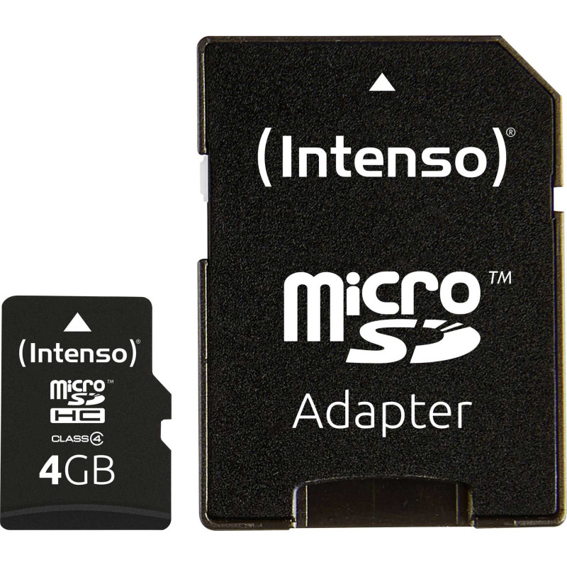 „Intenso Micro SDHC 4GB“ 4 klasė