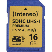 „Intenso SDHC 16GB UHS-I“...