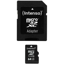Intenso 64GB MicroSDHC...
