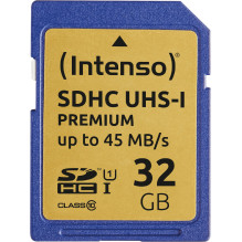 „Intenso SDHC 32GB UHS-I“ atminties kortelė